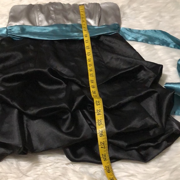 Prom/cocktail strapless dress size 13 - Picture 5 of 8